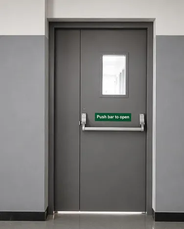 Industrial warehouse shutter door