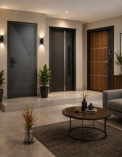 Anveet steel residential door