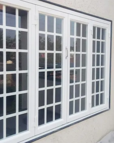 Large window system with natural light